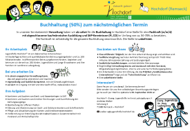 20260910 Stellenausschreibung Buchhaltung baldmglichst